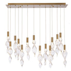 Arabela Lighting - 85216-14 - LED Linear Pendant - Aurora - Natural Brass