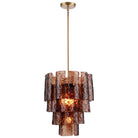Arabela Lighting - 85361-5 - Five Light Chandelier - Fire and Ice - Lacquered Gold
