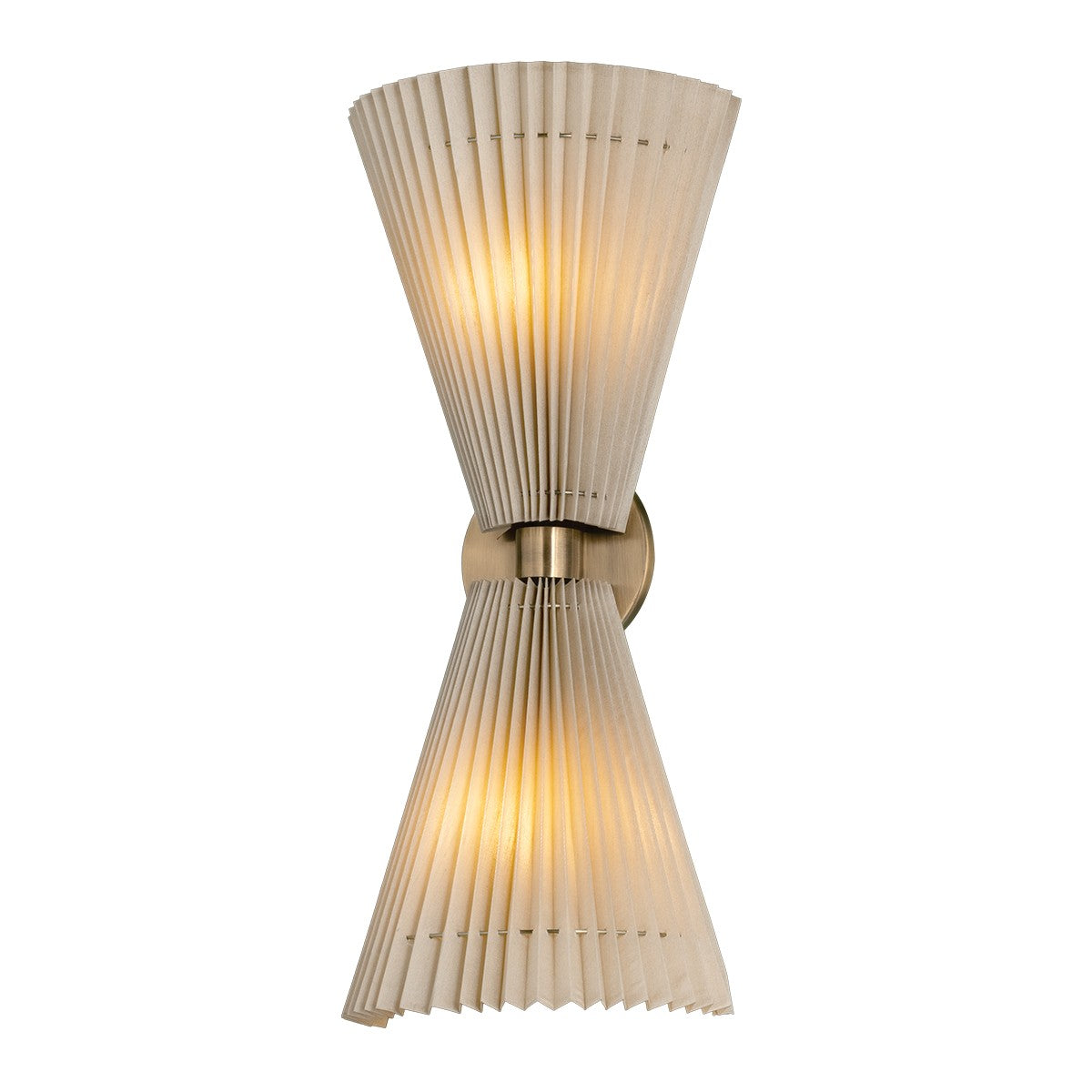 Troy Lighting Canada - B8021-PBR - Two Light Wall Sconce - Dell - Patina Brass