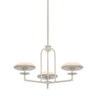 Troy Lighting Canada - F2127-WSL - LED Chandelier - Pacific - Warm Silver Leaf