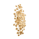 Corbett Lighting Canada - 499-06-VGL - Six Light Wall Sconce - Menorca - Vintage Gold Leaf