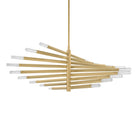 Corbett Lighting Canada - 501-56-VB - LED Chandelier - Strasbourg - Vintage Brass