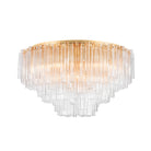 Corbett Lighting Canada - 502-48-VGL - 39 Light Semi Flush Mount - Varenna - Vintage Gold Leaf