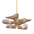 Corbett Lighting Canada - 515-08-VGL - Eight Light Semi Flush Mount - Cardiff - Vintage Gold Leaf