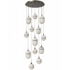 Avenue Lighting - HF2913-AB - 13 Light Pendant - Sedona - Alabaster / Aged Brass