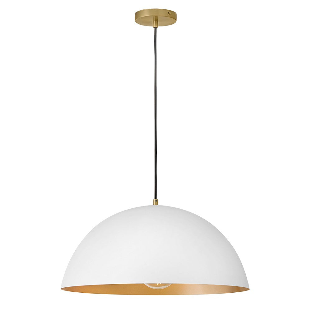 Lark Living - 83304MW - LED Pendant - Lou - Matte White