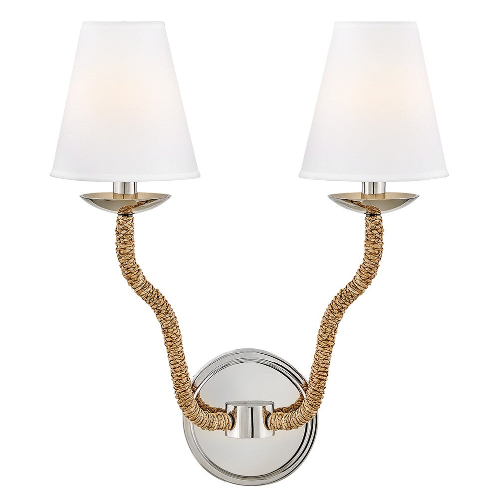 Hinkley Canada - 48440PN-NAT - LED Wall Sconce - Harwich - Polished Nickel