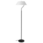 Dainolite Canada - GRD-641F-MB-WH - One Light Floor Lamp - Geraldine - Matte Black
