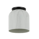 Dainolite Canada - PRC-71FH-MB - One Light Flushmount - Patrice - Faux Alabaster
