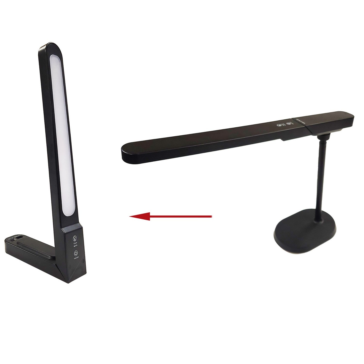 Dainolite Canada - TEL-158LEDT-MB - LED Table Lamp - Telma - Matte Black