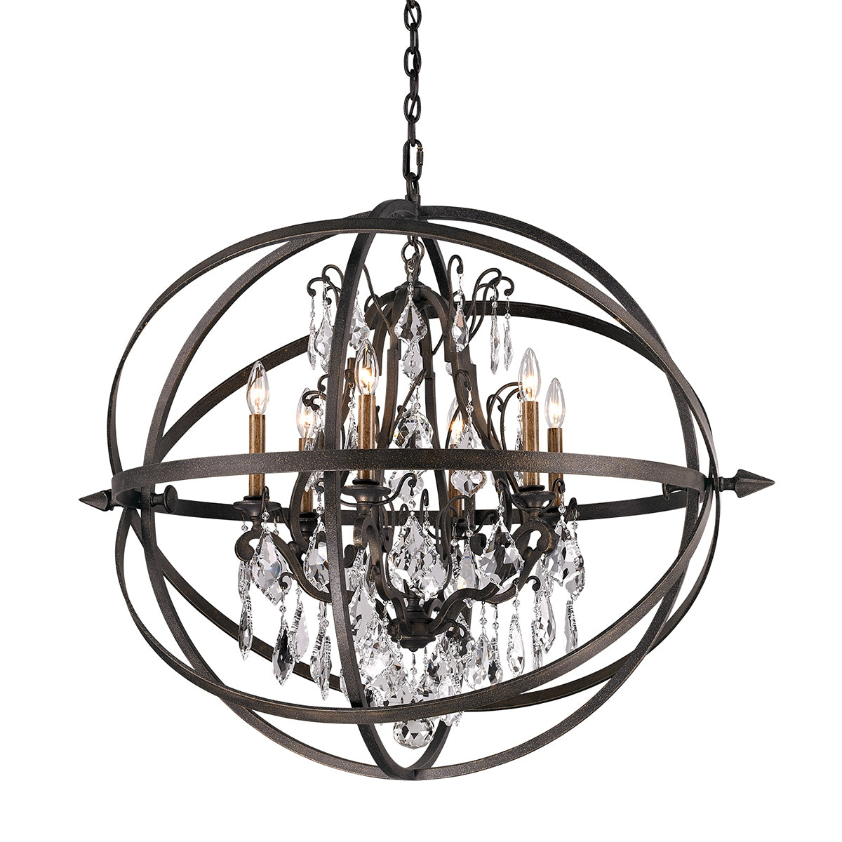 Troy Lighting Canada - F2997-VBZ - Six Light Chandelier - Byron - Vintage Bronze