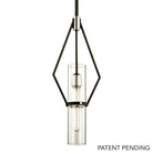 Troy Lighting Canada - F6324-TBK/PN - One Light Pendant - Raef - Textured Black & Polish Nickel