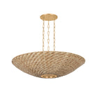 Troy Lighting Canada - F1540-VGL - Six Light Chandelier - Ollie - Vintage Gold Leaf