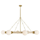 Arteriors - DLC42 - Eight Light Chandelier - Liberty - Matte Opal