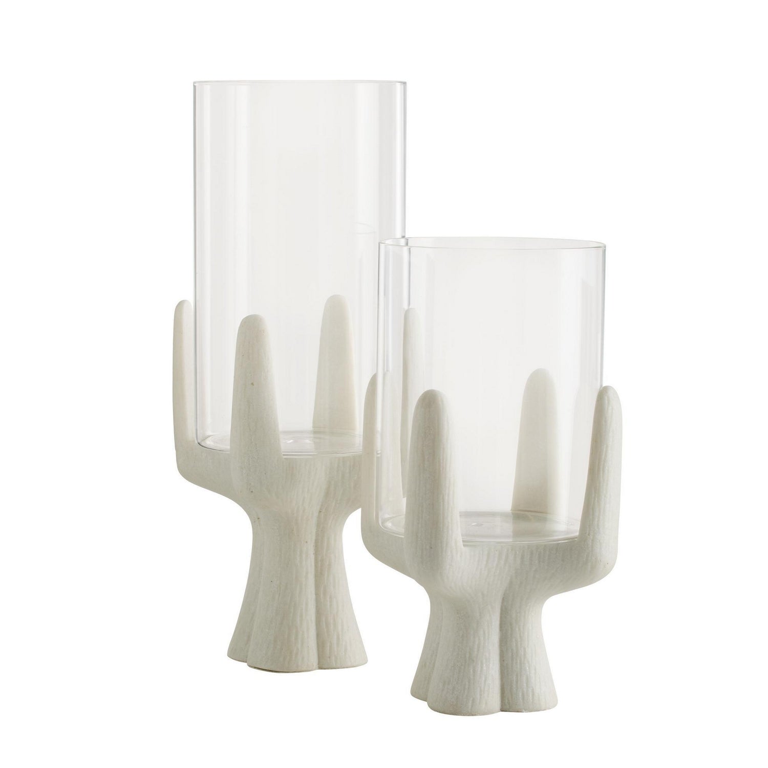 Arteriors - ACC04 - Hurricanes, Set of 2 - Maria - Ivory