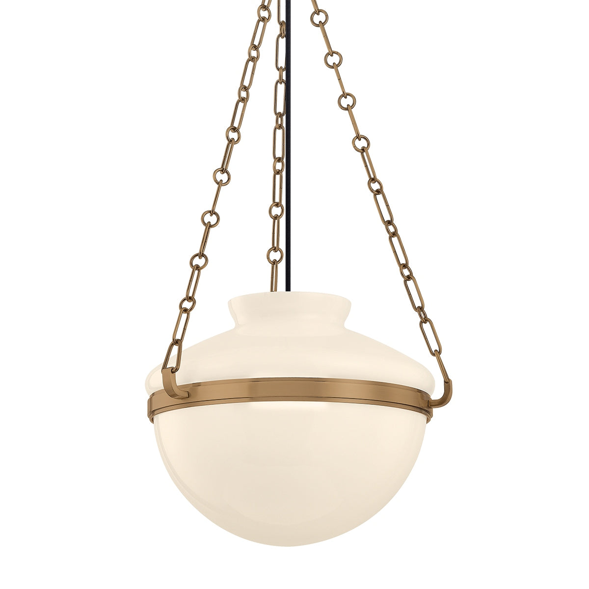 Troy Lighting Canada - F5116-PBR - One Light Pendant - Paradigm - Patina Brass