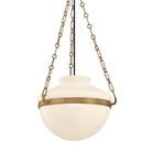 Troy Lighting Canada - F5116-PBR - One Light Pendant - Paradigm - Patina Brass