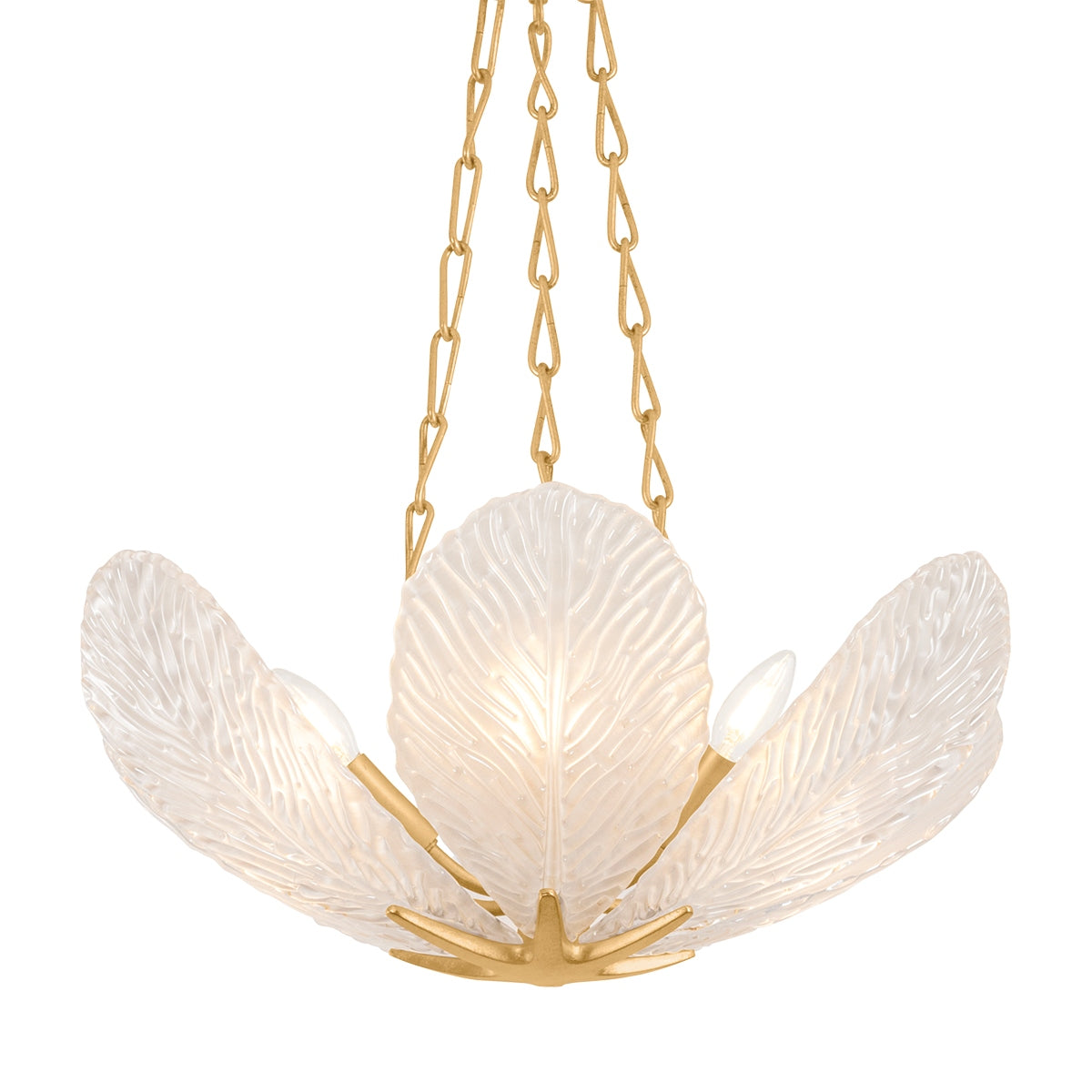 Corbett Lighting Canada - 538-24-VGL - Six Light Chandelier - Galena - Vintage Gold Leaf