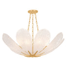 Corbett Lighting Canada - 538-34-VGL - Nine Light Chandelier - Galena - Vintage Gold Leaf