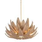 Corbett Lighting Canada - 539-30-VGL - 14 Light Chandelier - Varanasi - Vintage Gold Leaf