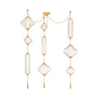 Corbett Lighting Canada - 545-56-VPB - LED Chandelier - Fiorello - Vintage Polished Brass