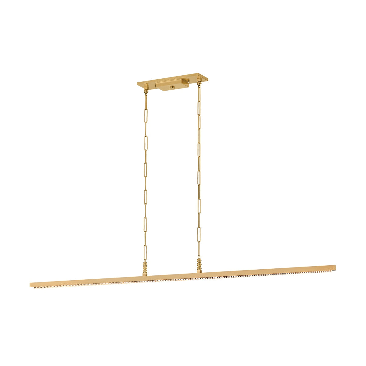 Corbett Lighting Canada - 550-01-VB - LED Linear Pendant - Cortina - Vintage Brass