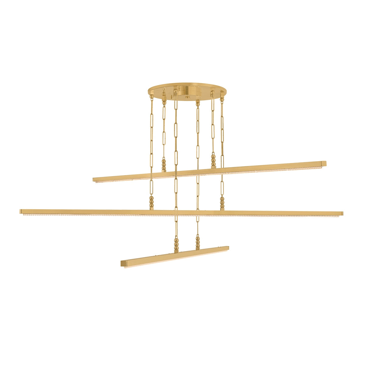 Corbett Lighting Canada - 550-72-VB - LED Chandelier - Cortina - Vintage Brass