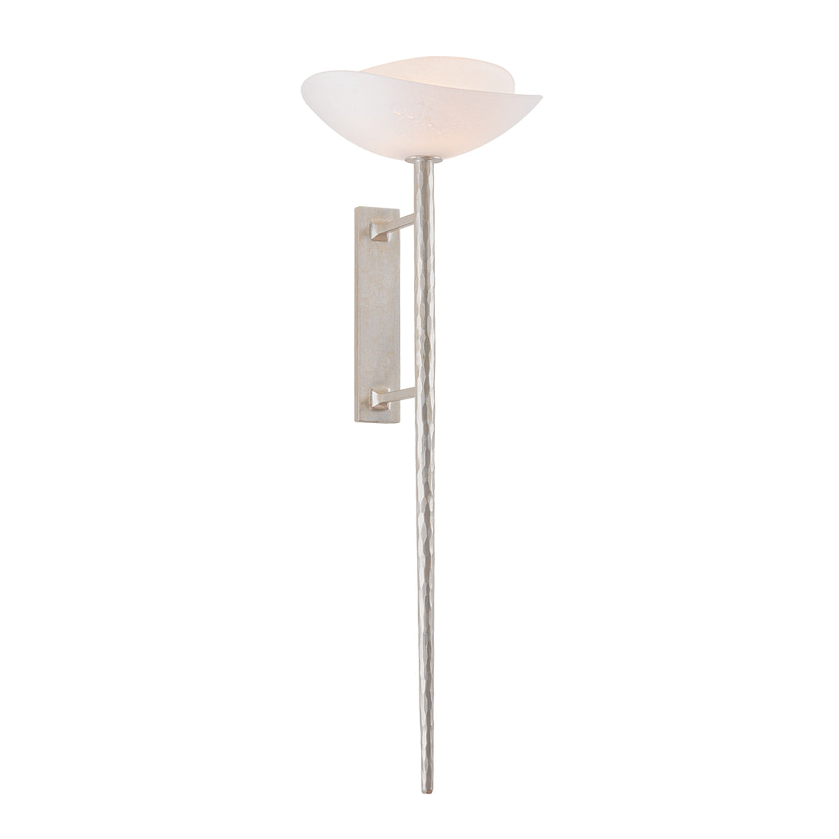 Corbett Lighting Canada - 554-01-WSL - One Light Wall Sconce - Coppa - Warm Silver Leaf