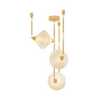 Corbett Lighting Canada - 555-32-VPB - LED Chandelier - Solara - Vintage Polished Brass