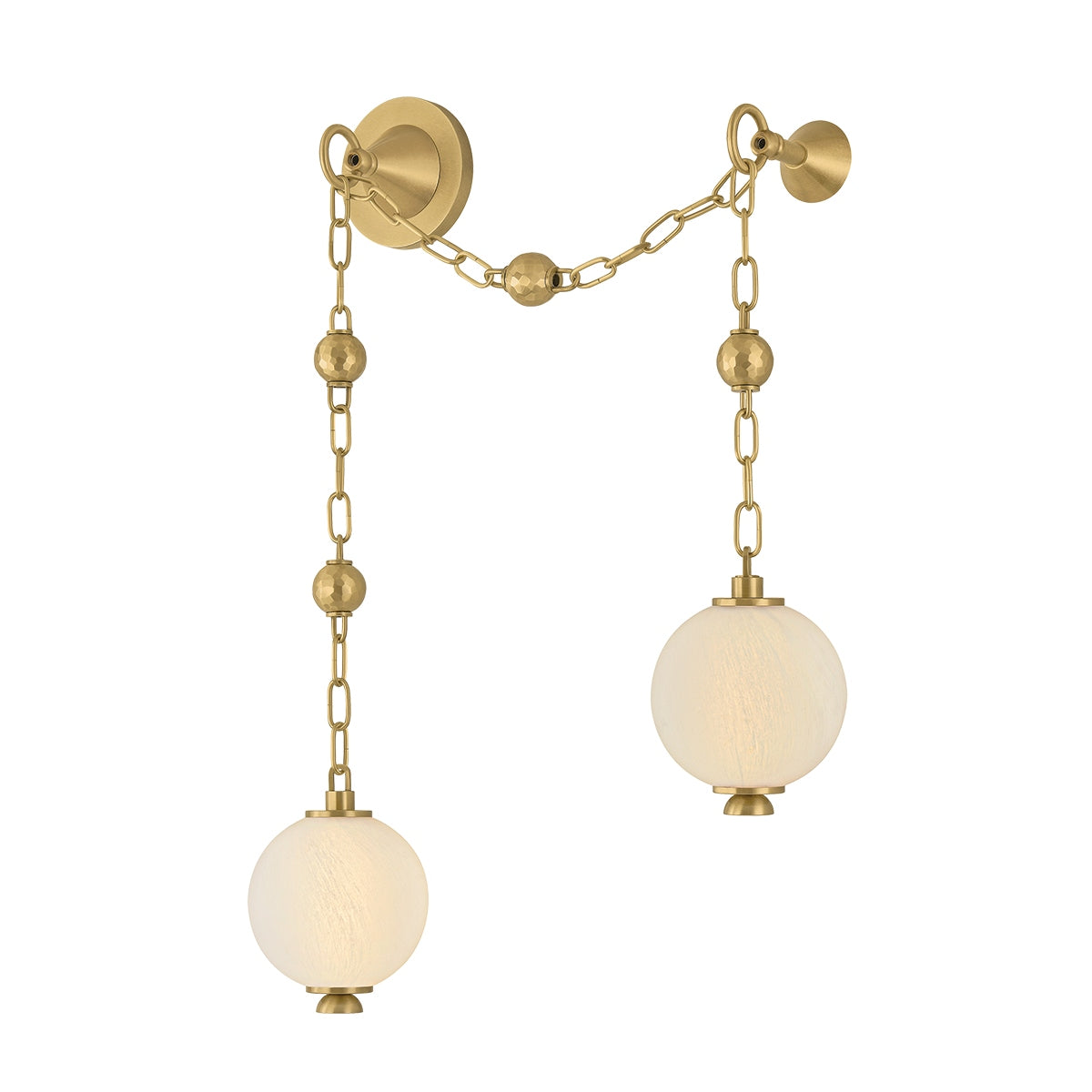 Corbett Lighting Canada - 557-02-VB - LED Wall Sconce - Corda - Vintage Brass
