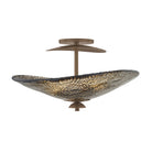 Corbett Lighting Canada - 559-20-OWB - Three Light Semi Flush Mount - Alba - Old World Brass
