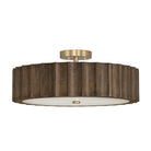 Capital Lighting - 257641MA - Four Light Semi Flush Mount - Cody - Matte Brass
