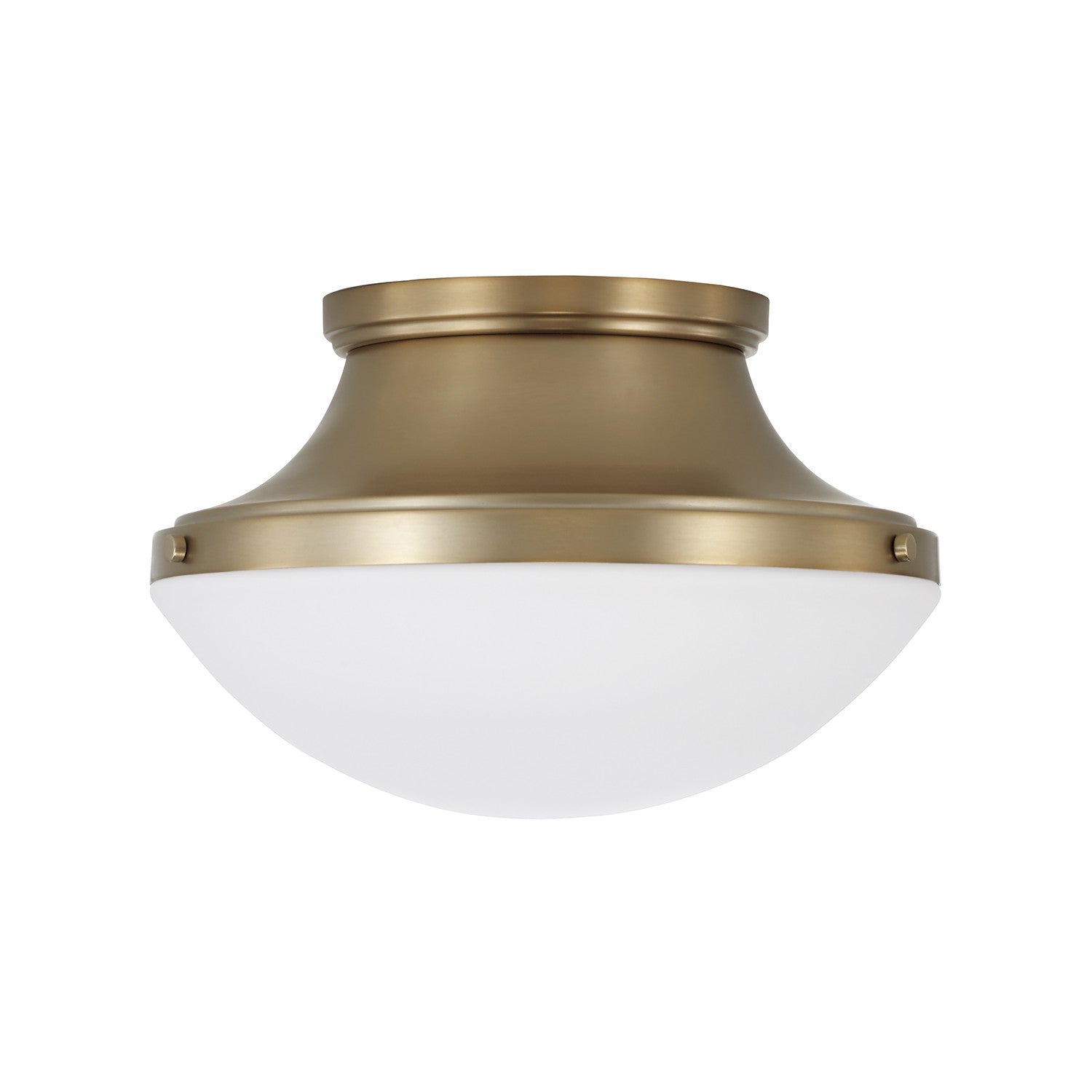 Capital Lighting - 261431AD - Three Light Flush Mount - Arlo - Aged Brass