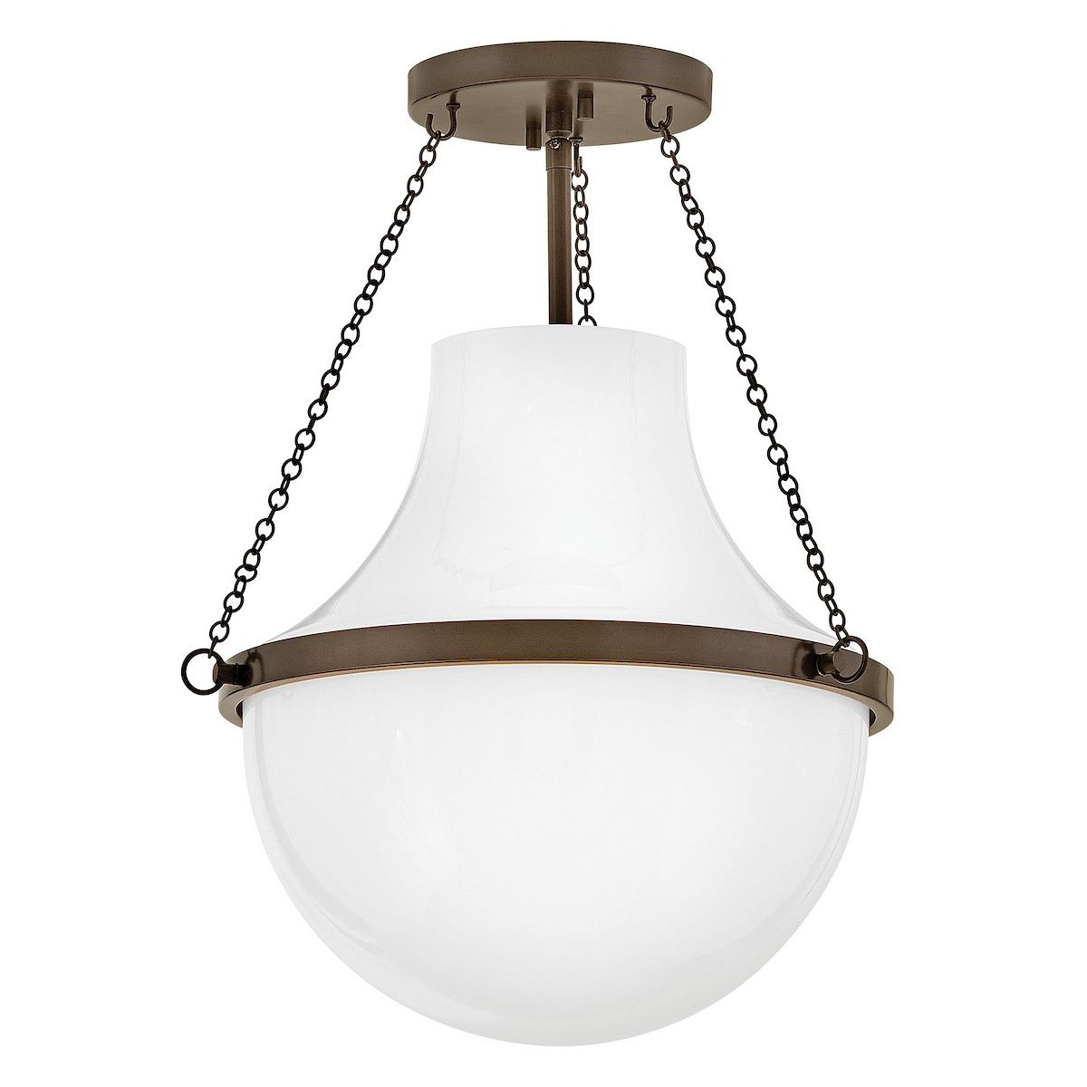 Hinkley Canada - 46891HZ - LED Semi-Flush Mount - Collins - Heritage Bronze