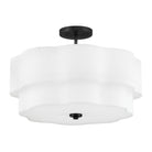 Hinkley Canada - 47733BK - LED Semi-Flush Mount - Gwen - Black