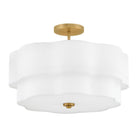 Hinkley Canada - 47733LCB - LED Semi-Flush Mount - Gwen - Lacquered Brass