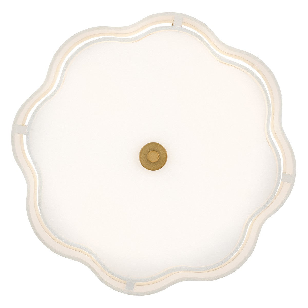 Hinkley Canada - 47733LCB - LED Semi-Flush Mount - Gwen - Lacquered Brass