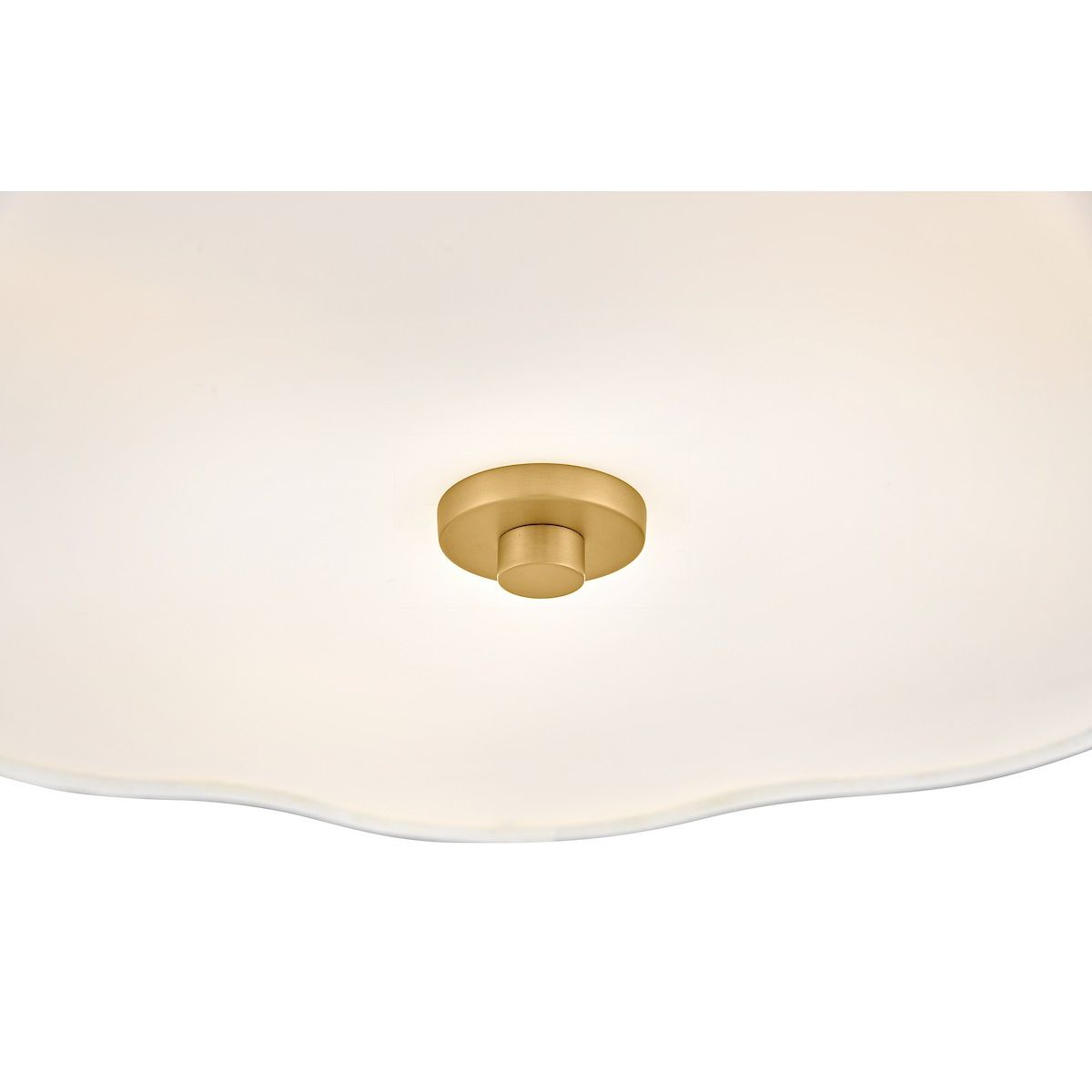 Hinkley Canada - 47733LCB - LED Semi-Flush Mount - Gwen - Lacquered Brass