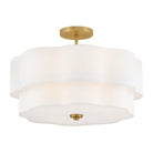 Hinkley Canada - 47733LCB - LED Semi-Flush Mount - Gwen - Lacquered Brass