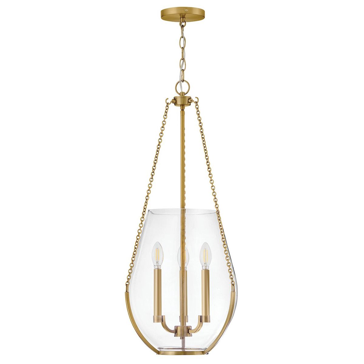 Hinkley Canada - 48557LCB - LED Pendant - Farrin - Lacquered Brass