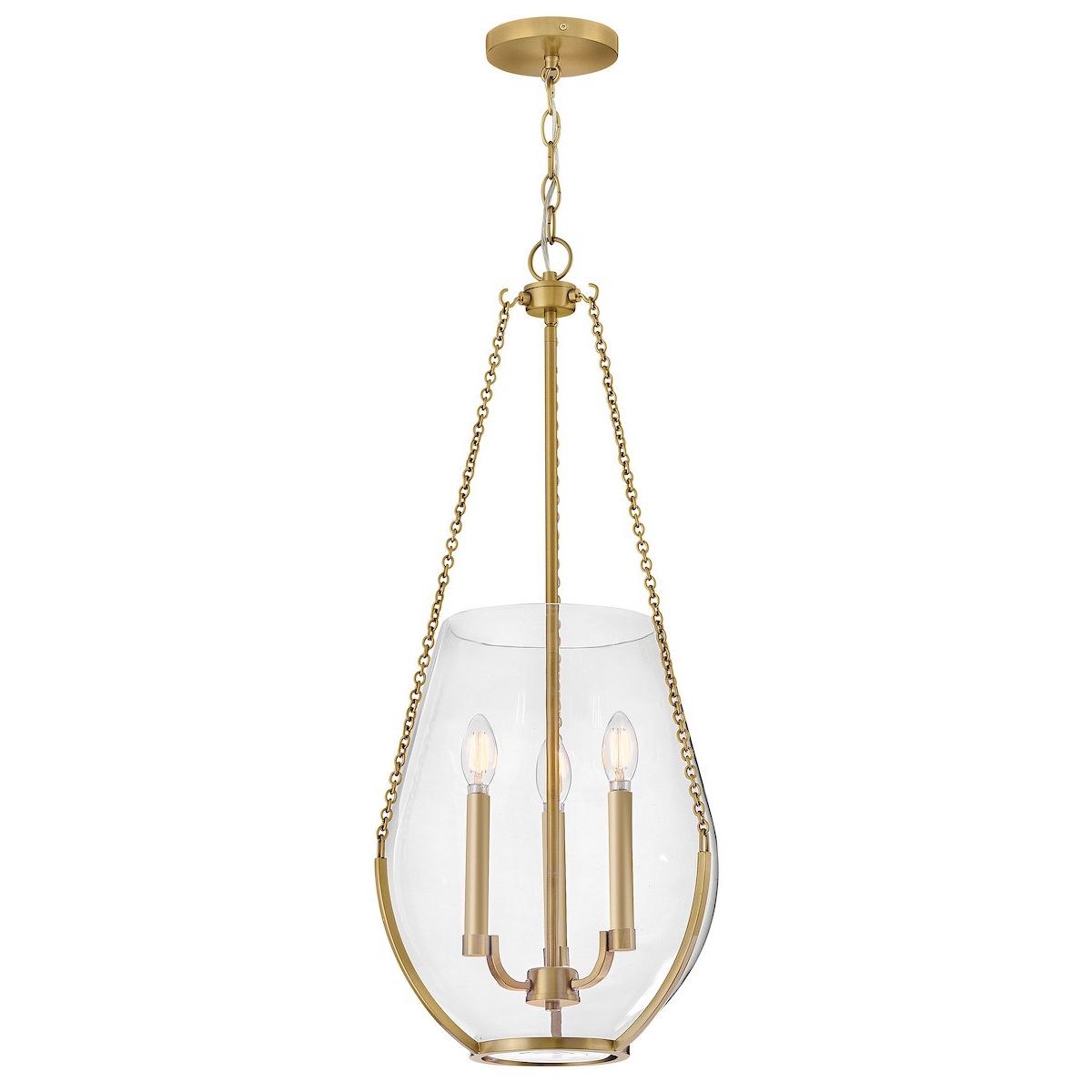 Hinkley Canada - 48557LCB - LED Pendant - Farrin - Lacquered Brass