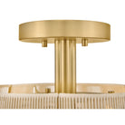 Hinkley Canada - 48581LCB - LED Semi-Flush Mount - Sasha - Lacquered Brass