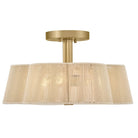 Hinkley Canada - 48583LCB - LED Semi-Flush Mount - Sasha - Lacquered Brass