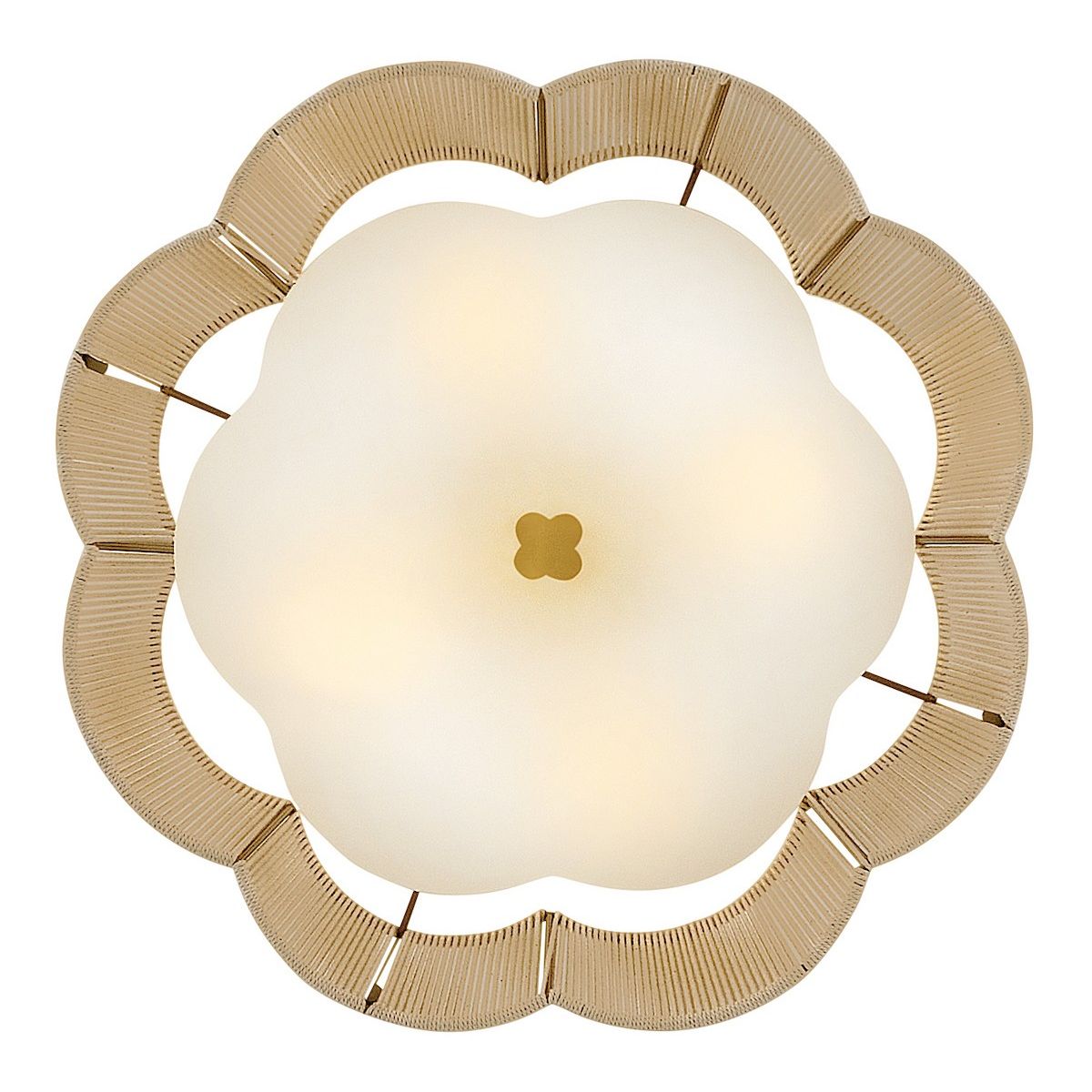 Hinkley Canada - 48583LCB - LED Semi-Flush Mount - Sasha - Lacquered Brass