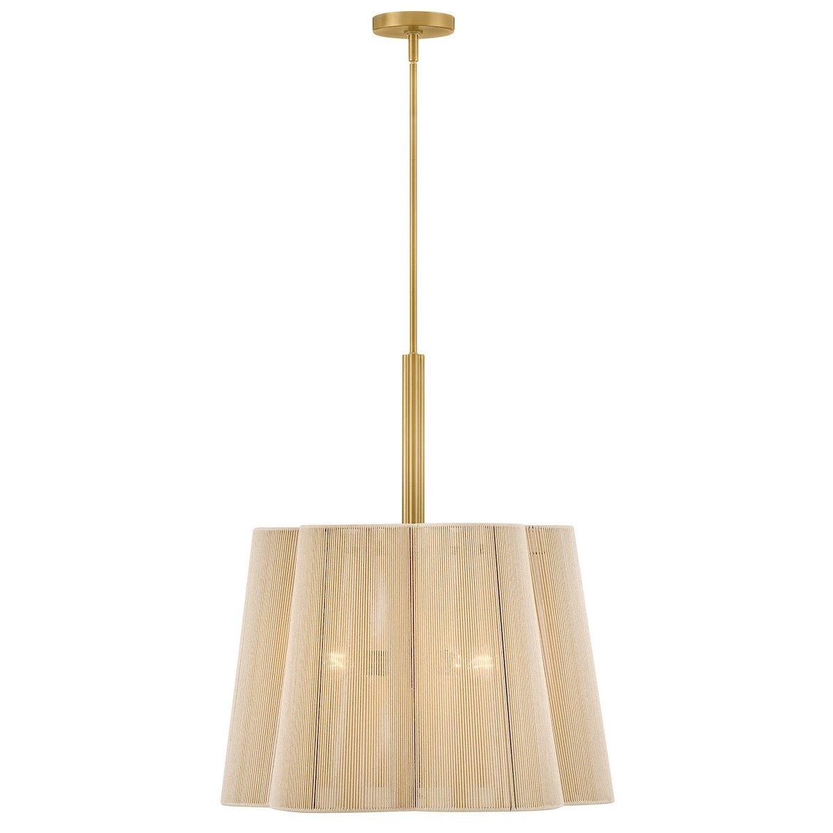 Hinkley Canada - 48586LCB - LED Chandelier - Sasha - Lacquered Brass