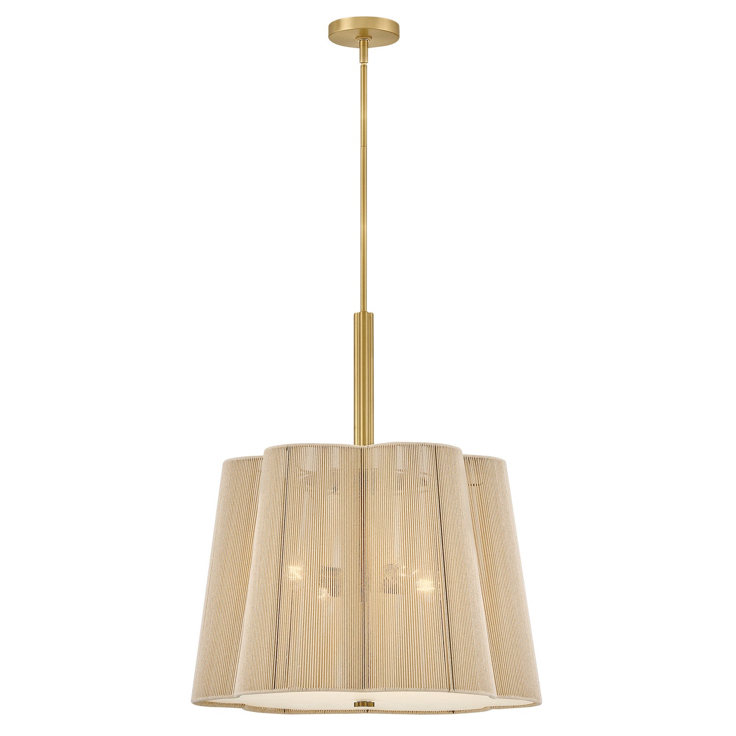 Hinkley Canada - 48586LCB - LED Chandelier - Sasha - Lacquered Brass