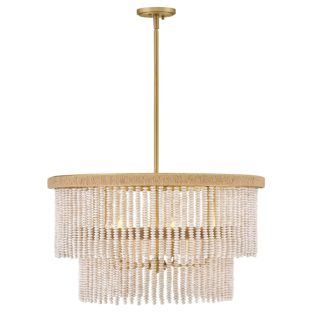 Hinkley Canada - 48604LCB - LED Chandelier - Indra - Lacquered Brass