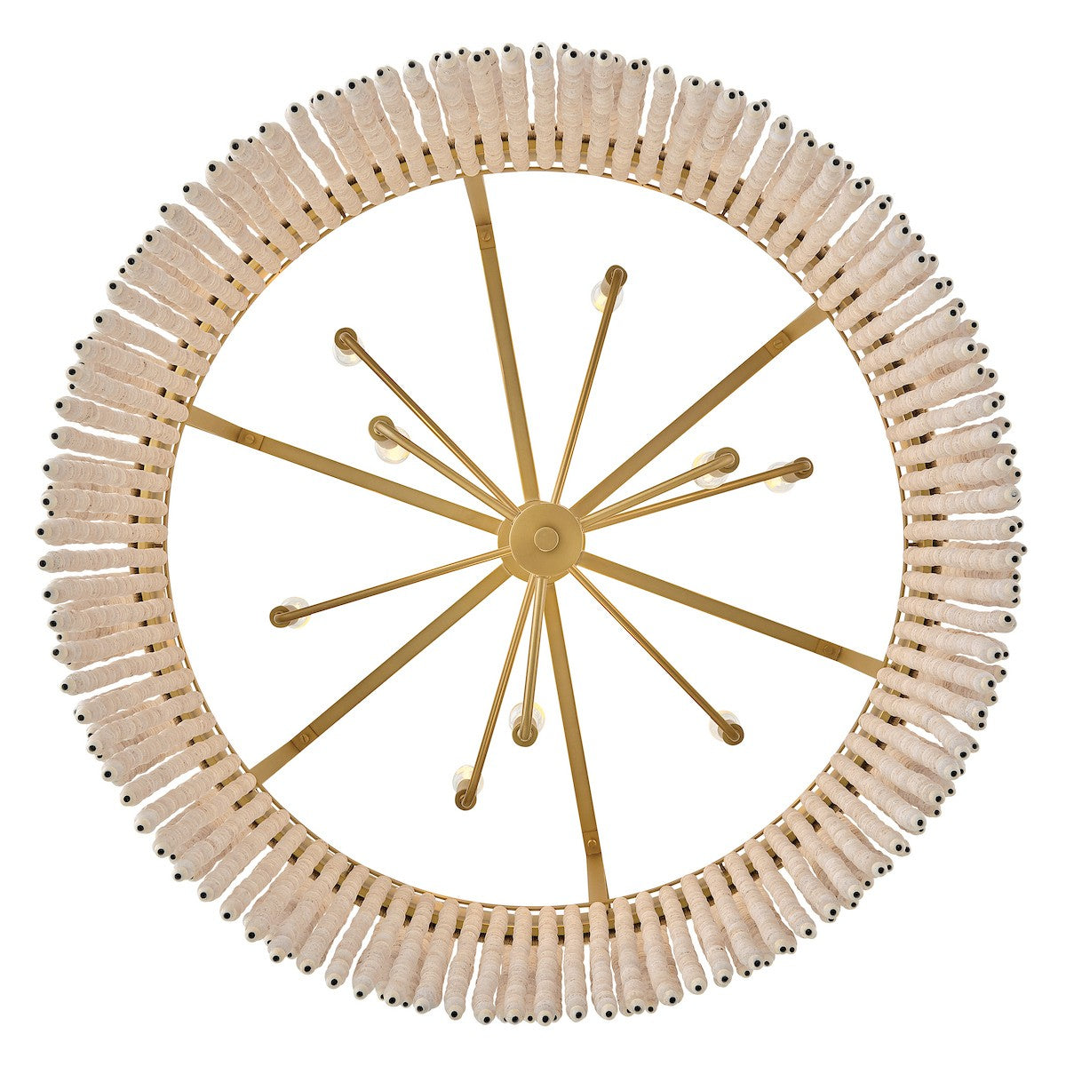 Hinkley Canada - 48606LCB - LED Chandelier - Indra - Lacquered Brass
