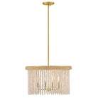Hinkley Canada - 48607LCB - LED Convertible Semi-Flush Mount - Indra - Lacquered Brass