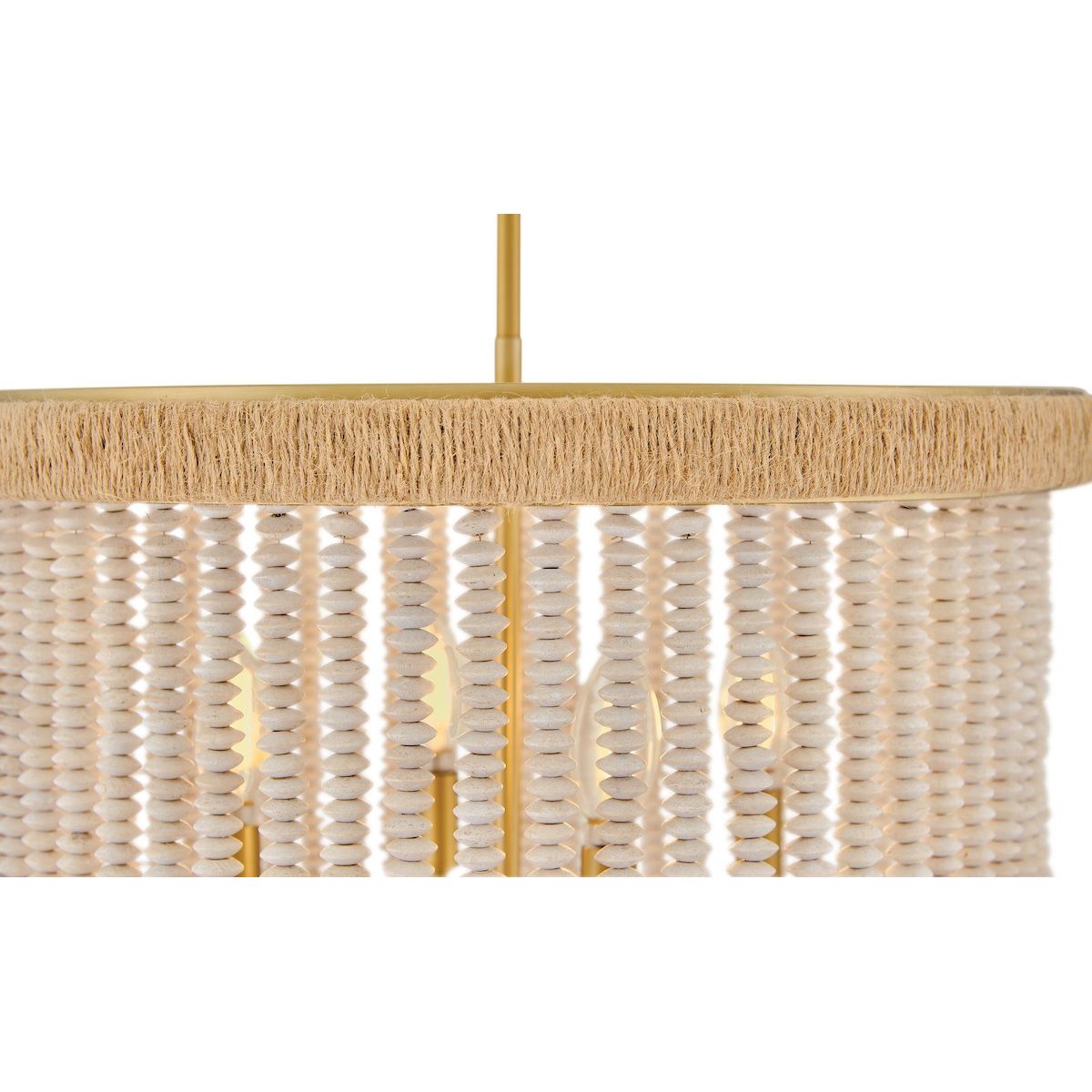 Hinkley Canada - 48607LCB - LED Convertible Semi-Flush Mount - Indra - Lacquered Brass